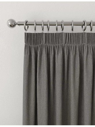 Velvet Pencil Pleat Temperature Smart Curtains